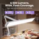 Neatfi Pro 4500 Lumens 50W LED Task Lamp with Clamp, CRI 95, CCT (White-8)
