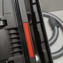 Canister Vacuum Cleaner, 32Kpa 1600W Cyclon Power, Dust Full Indicator, Double HEPA Filters, 3.7Qt Large Capacity, Lightweight Vac for Hard Floors, Carpets, Pet Hair, Pink