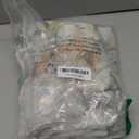 Lajode Floral Sheer Curtains for Living Room Window, Country Patterned Light Filtering Airy Farmhouse Semi Sheer Faux Linen Curtains for Bedroom 84 Inch Length 2 Panels Each 52 Inch Wide, Champagne