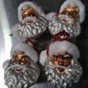 Holiday Home Flamingo Riding Scooter Ornament, 4 pieces