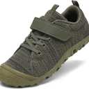 Boys Girls Shoes Anti-Collision Girls Boys Sneakers Slip on Running Tennis Shoes for Toddler/Little Kid/Big Kid (12.5-13 Little Kid, Green)