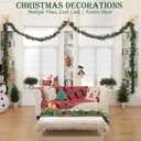 20-Piece Set 24" Artificial Norfolk Pine Branches - Christmas Decorations - Faux Christmas Greenary - Faux Norfolk Pine Stems for DIY Crafts Garland Wreath Home Decor- Free LED String Lights