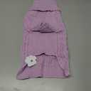 Dog Sweater Turtleneck Pullover Cable Knit for Boys Girls Medium Dogs Frenchie Dachshund Corgi Beagle Winter Stretch Clothes Long Sleeves (M, Purple)