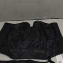 GODDESS womens Lace Bustier Bra (50B, Black)