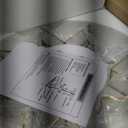 LIGHTLAND 19.7 Inch Flush Mount Star Ceiling Light, 4 Lights Brass Ceiling Lamp with Glass Lampshade, Art Deco Close to Ceiling Light Fixtures for Bedroom Living Room Entryway Hallway, Gold