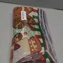 Dunzy 3 Pcs Christmas Cooking Gingerbread Winter Kitchen Rugs and Mats Set Kitchen Floor Mats Anniversary Seasonal Decor Xmas Winter Holiday Cooking Gingerbread Bathroom Rug for Indoor Holiday