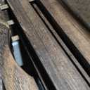 ZOOFOX Set of 3 Nesting Wooden Crates, Rustic Wood Basket with Handles, Decorative Farmhouse Wooden Storage Container Boxes for Party, Office, Bedroom, Kitchen and Closet