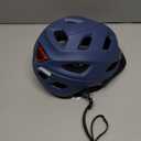 Retrospec Lennon Adult Bike Helmet with LED Safety Light Adjustable Dial & Removable Visor - Adjustable Bicycle Cycling Helmet for Men & Women (One Size, Matte Navy)