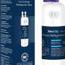 K001 Refrigerator Water Filter Replacement for EDR1RXD1, Everydrop Filter 1, W10295370, WHR1RXD1, KAD1RXD1, P4RFWB, P8RFWB2L, Compatible for Kenmore 46-9930, 46-9081 (1)