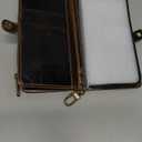 Defencase Compatible with iPhone 13 Pro Case Wallet with RFID Blocking Card Holder for Women Men, Soft PU Leather Magnetic Snap Flip Zipper Strap Wallet Phone Case Fit for iPhone 13 Pro 6.1", Coffee