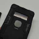 Jaorty Case for iPad Mini 5 2019,for iPad Mini 4 2015,7.9 Inch,3 in 1 Hybrid [Soft&Hard] Heavy Duty Rugged Stand Cover Shockproof Anti-Slip Anti-Scratch Full-Body Protective Case,Black/Black