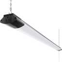 Barrina BS84 LED Shop Light for Garage, 10000LM, 84W, 4FT, 5000K Linkable Light Fixture for Workshop, Basement, Hanging or Flush Mount, Heat Dissipation with Pull Chain Switch, ETL,1 Pack