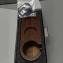 58mm Espresso Tamper Station Rosewood KNODOS Espresso Machine Accessories For Coffee Bar Wooden Coffee Tamping Box and Portafilter Holder
