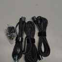 ZBF 100W USB C Magnetic Charging Cable, 2 in 1 Charger Cable for Type C(3 Pack, 4/6.6/6.6FT) 480Mbps Data Transfer, 5A Fast Charging for Phone 17 16 15,14,13 Pro Max, MacBook Pro,Pad,Galaxy S22,Pixel