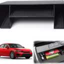 2024 2023 Civic Center Console Organizer Tray for 2023 2022 Honda Civic 11th Gen Sedan Hatchback LX EX Sport Civic 2022 Accessories Civic 2023 Central Console Organizer Insert Tray