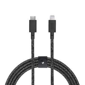Native Union Belt Cable USB-C to Lightning - 10ft Ultra-Strong Reinforced Cable [MFi Certified] for iPhone 14, Phone 14 Plus, iPhone 14 Pro, iPhone 14 Pro Max, iPhone 13 and Earlier (Cosmos)
