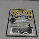 DOK TigerToes Premium Non-Slip Dog Socks for Hardwood Floors - Extra-Thick Grip That Works Even When Twisted - Prevents Licking, Slipping, and Great for Dog Paw Protection (X-Small) (Classic Grey)