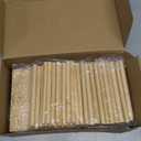 Kigley 12 Pcs Pegboard Drawer Organizer with 96 Drawer Peg Wood Peg Board Wooden Kitchen Plate Organizer for Dishes Food Containers Cookware Utensils(17 Inch,Wood Color)