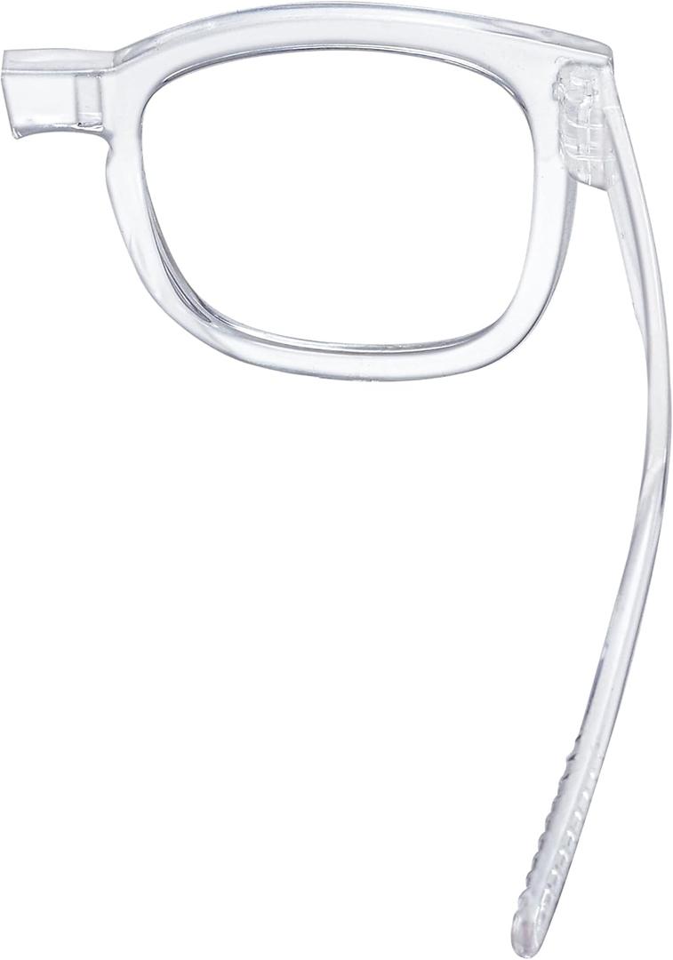 Eyekepper (Must Buy Both Eye) Metalless Reading Glasses Different Strength Each Eye Transparent-Right Eye+1.50