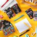 Zhanmai 48 Pieces Hispanic Heritage Month Gifts Set Spanish Pens Journal Notebooks Hispanic Heritage Month Ballpoint Pens with Notepads for Classroom Teacher Rewards Office School Supplies