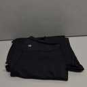 OQQ Yoga Pants Women High Waist Stretch Casual Soft Straight Leg Bottoms (Medium, Black)