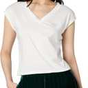 Velvet by Graham & Spencer Women's Toby Gauzy Whisper Novelty Top, Medium