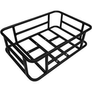 Jasion Bike Basket Bag Cargo Rack for Adult Bikes, Detachable Storage Bicycle Basket with Large Capacity Cargo Rack for Pet, Commuting, Shopping, Camping and Ourdoors, Easy to Install
