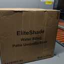 EliteShade Umbrella Base Water Filled Stand Market Patio Outdoor Heavy Duty Umbrella Holder(Black)