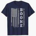 Boone Family Name I Love Boone For Kids Personalized Vintage T-Shirt, L
