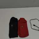 2Pack Headband Headphones with Thin HD Speakers, Bluetooth Headband for Women, Stylish Knotted Design, Wireless Bluetooth Headphones for Workout, Daily Life, Yoga, Travel, Meditation  Red&Black