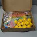 Gifts2U Softball Party Favors, 146 Pcs Softball Goodie Bags Stuffers with Charm Bracelet, Stress Balls, Stickers, Keychain and Softball Accessories, Gifts Bulk for Team Girls Birthday Party.