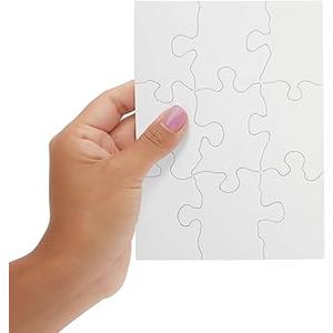 Blank Puzzles to Draw On - DIY Puzzle Craft & Pieces 