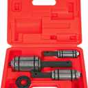 Stark USA 3-Pieces 1/18'' to 3-1/2'' Tail Exhaust Pipe Expander Exhaust Muffler Spreader Tail Pipe Muffler Exhaust Spreader Kit with Case