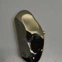 Acrylic Clutch Purse for Women Evening Bag, Irregular Shell Acrylic Purse Box Clutch with Chain for Party Wedding Prom (Gold)