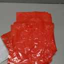 Merchandise Bags, Die Cut Handles, Strong, Durable, and Tear Resistant Bags Perfect for Retail, Boutiques, or Any Events, Different sizes and colors (Orange, 9x12 Inch (Pack of 100))