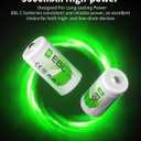 EBL Rechargeable C Batteries 5000mAh Ni-MH C Size Battery, Pack of 8