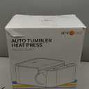 HTVRONT Auto Tumbler Heat Press Machine - Mug Heat Press Heat Up Fast & Even, Professional Tumbler Press High-Security for 2.95"-3.18" Sublimation Tumblers, Cups, Glasses and Mugs, White