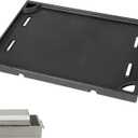 SafBbcue B96000 Cast Iron Grill Pan For Kenyon Electric Grill, Double Coated Non-Stick Griddle, Grill Griddle Replacement for Kenyon Portable Grill, Kenyon Grill Replacement Parts