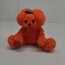 Scary Pumpkin Plush Stuffed Animal, Cute Furry Orange Pumpkin Toy, Soft Cuddly Plushie Hugger Toy for Boys Girls, Gifts for Kids or Girlfriend, 12 Inches