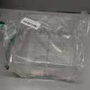 Acrylic Laundry Dryer Sheet Holder, Clear Dryer Sheets Container with Lid for Laundry Room, Clear