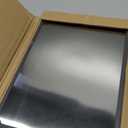 SNOWCLAD Stainless Steel Cutting Board,Double Sided Steel Bread Boards for kitchen,Stainless Steel/Wheat straw pp Large Board for meat,non toxic Chopping,16 * 11 Inch,Dishwasher Safe