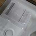 DreamLine SlimLine 34 in. D x 60 in. W x 2 3/4 in. H Left Drain Single Threshold Shower Base in White, DLT-1134601