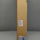 Ivilon Drapery Window Curtain Rod - End Cap Style Design 1 Inch Pole. 28 to 48 Inch Color Black
