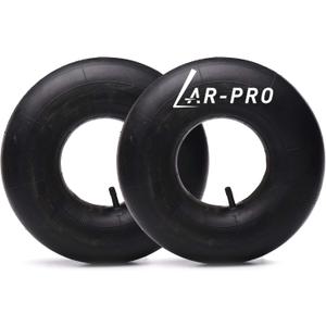 (2-Pack) AR-PRO 15x6.00-6" Inner Tubes with TR-13 Straight Valve Stem - Replacement Lawn Mower Tire Tubes with TR13 Straight Valve Stem - Suitable for Yard Tractors, Wheelbarrows, ATVs, and More