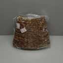 5-Piece Rattan Christmas Tree Collar - 24" Rustic Farmhouse Tree Skirt- Xmas Tree Base Cover for Christmas Decoration- Woven Holiday Tree Ring Accessory for Home, Living Room (Brown, 24 in)