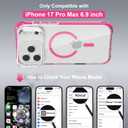 Luckwhale Magnetic for iPhone 17 Pro Max Case, Screen Protector