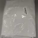 sancua 2 Pack White Tablecloth 60 x 102 Inch, Rectangle 6 Feet Table Cloth - Stain and Wrinkle Resistant Washable Polyester Table Cover for Dining Tables, Buffet Parties and Camping