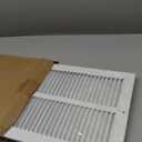 Rocky Mountain Goods Air Return Grille for 10 x 6 Duct Opening (Actual Dimensions 11 3/4" x 7 3/4") - Heavy Duty Steel - Premium Finish - Includes Screws - Louvered Design - Paintable - White