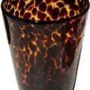 Vhitler Leopard Print Vintage Drinking Glasses Y2k Cute Mugs Cheetah Print Aesthetic Cups Aesthetic Room Decor Aesthetic Stuff (Leopard Print,300ml)