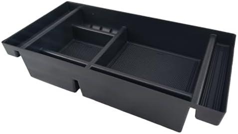 DOVOSO Center Console Organizer Tray Fit for 2019-2024 Chevy Silverado GMC Sierra 1500 2020-2024 Silverado Sierra 2500 3500 HD Console Compartment Storage